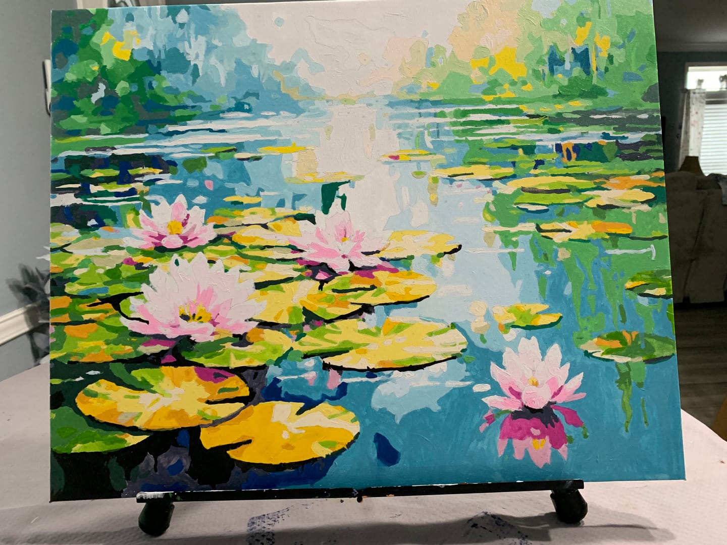 Customer photo review of Water Lillies
