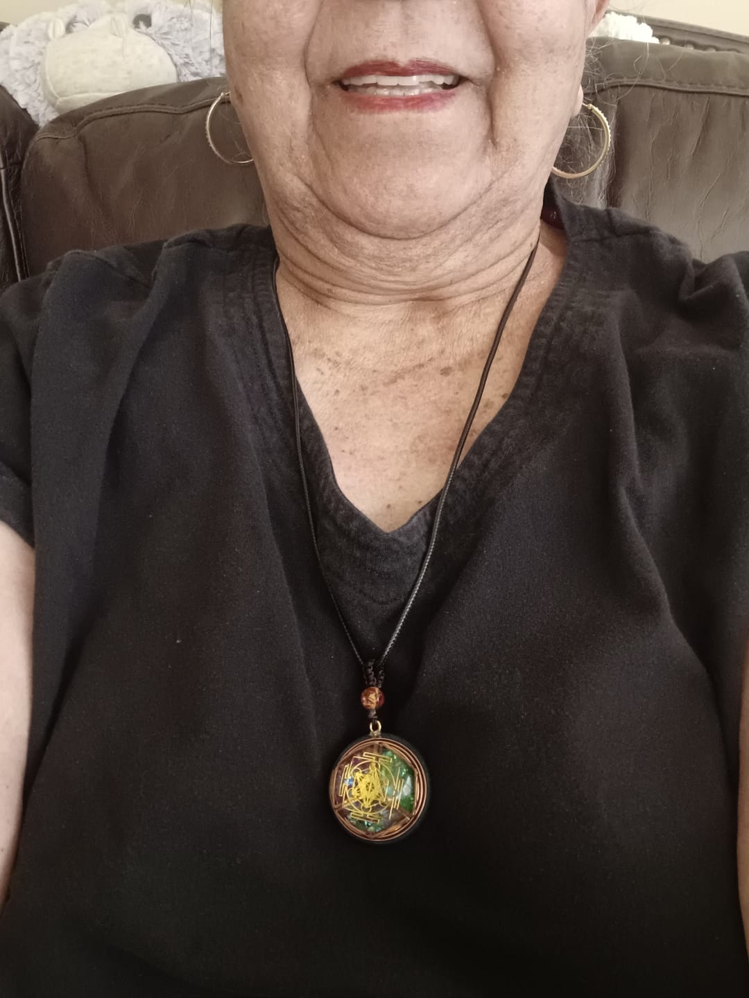 Customer photo review of 2x Magnetic Energy Talismans (1+1 Half Price BUNDLE)