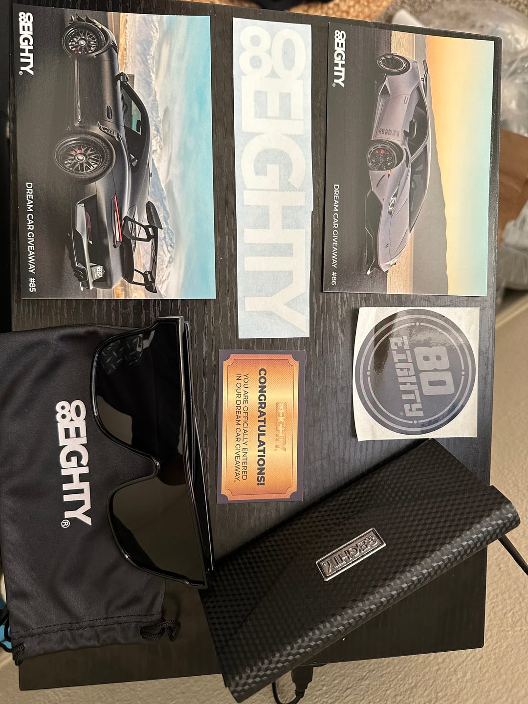 Customer photo review of 80Eighty® Polarized Murk Sunglasses