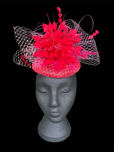 Customer photo review of Curly Goose Coque Feather Flower 20cm - FM054