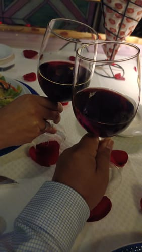 Customer photo review of Cena Romántica