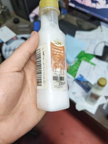 Customer photo review of فيرجينيا زيت جوز هند ربع لتر