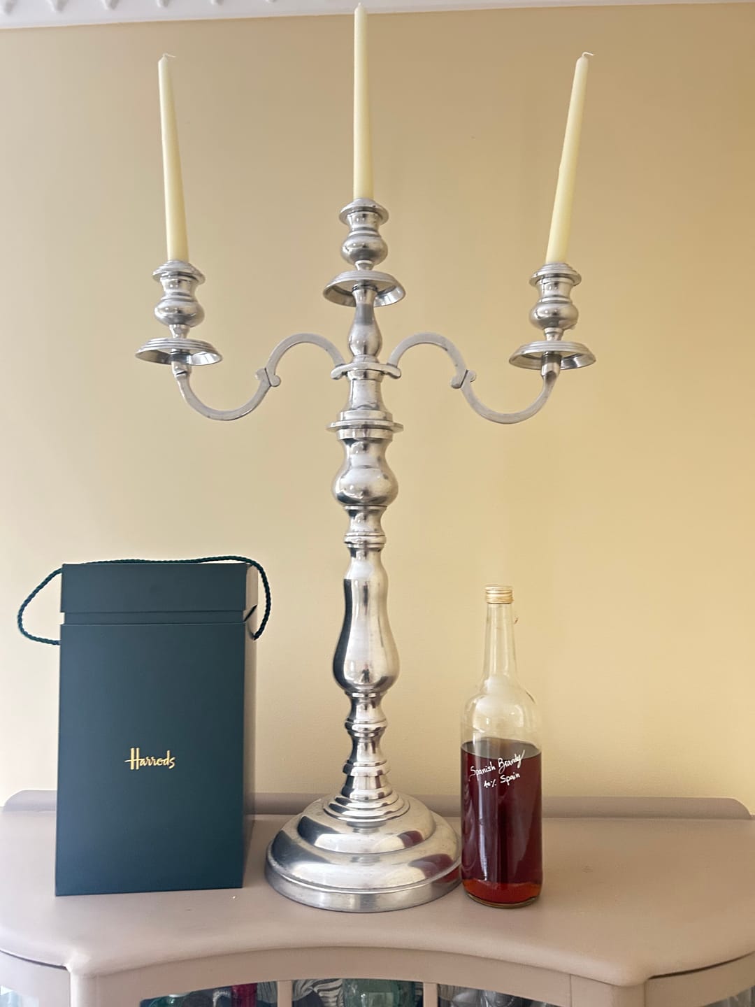 Customer photo review of Refill Brandy - Free Recycled Glass Bottle