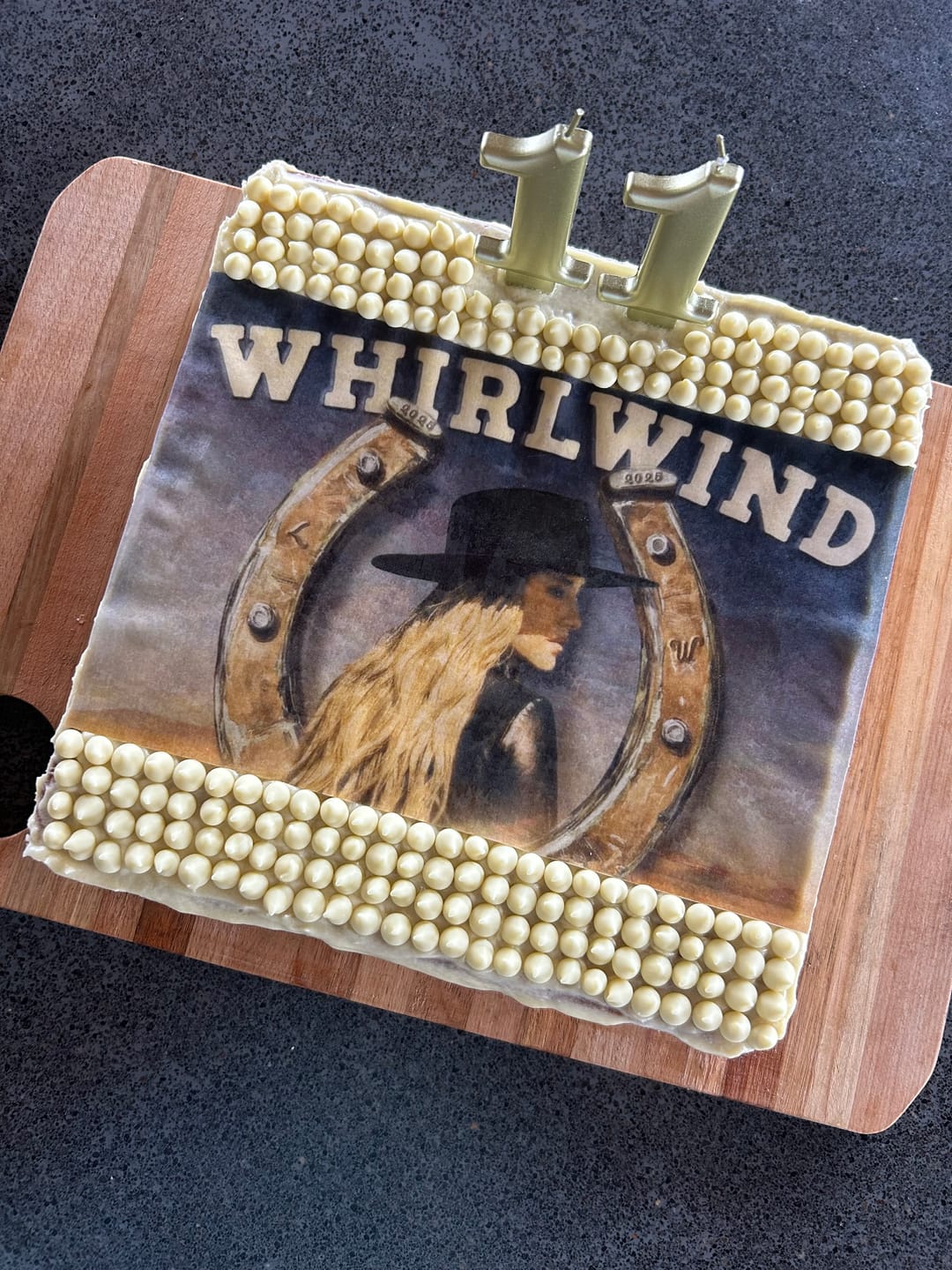 Customer photo review of Wafer Paper (0.3mm thin) - A4 Rectangle Custom Edible Image