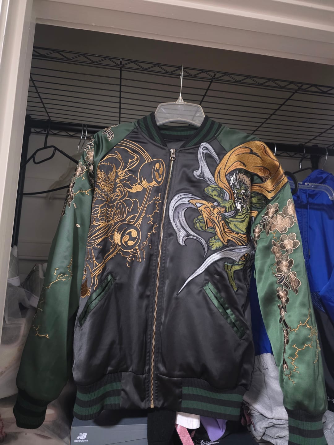 Customer photo review of Raijin & Fujin Sukajan Souvenir Jacket
