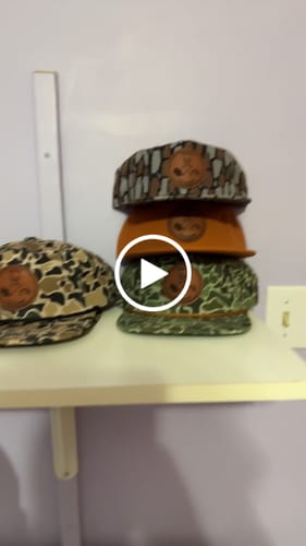 Customer video review of Custom Leather Patch 5-Panel Rope Hat - Blank Rope Hats