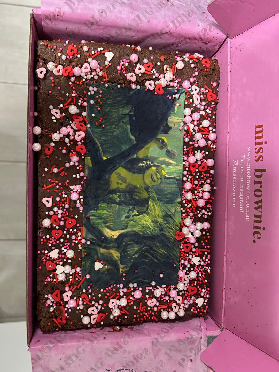 Customer photo review of Image Brownie · Large
