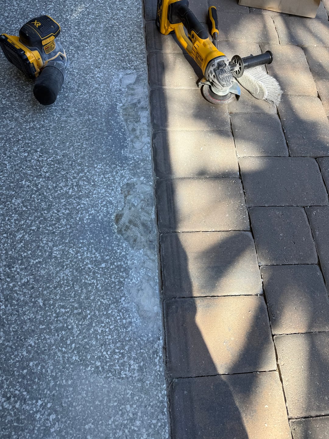 Customer photo review of Touch Up Floor Kit 60 Sq Ft