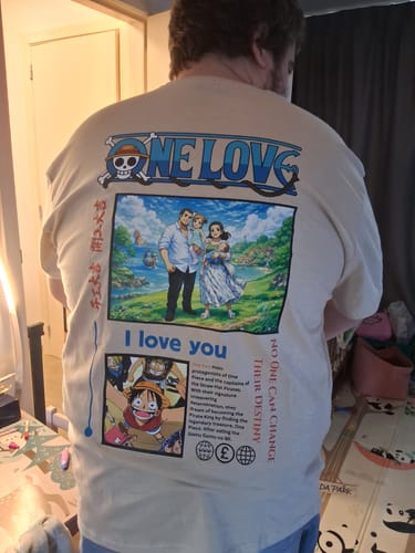 Customer photo review of ONE LOVE - custom made