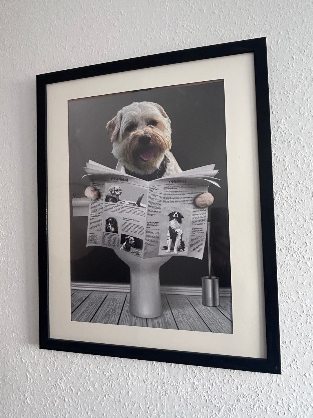 Customer photo review of Wichtige Sitzung - Individuelles Poster