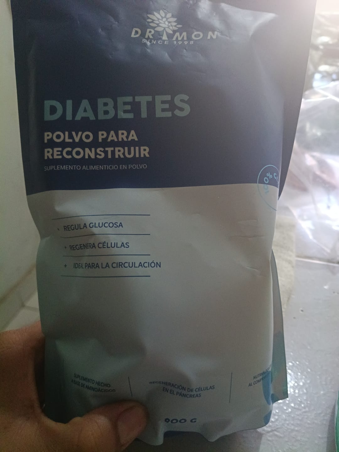Customer photo review of CONTROL DIABETES / DR.MON 900g