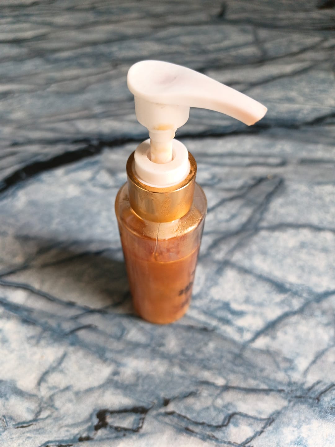 Customer photo review of 24K Gold Facewash Double Pack
