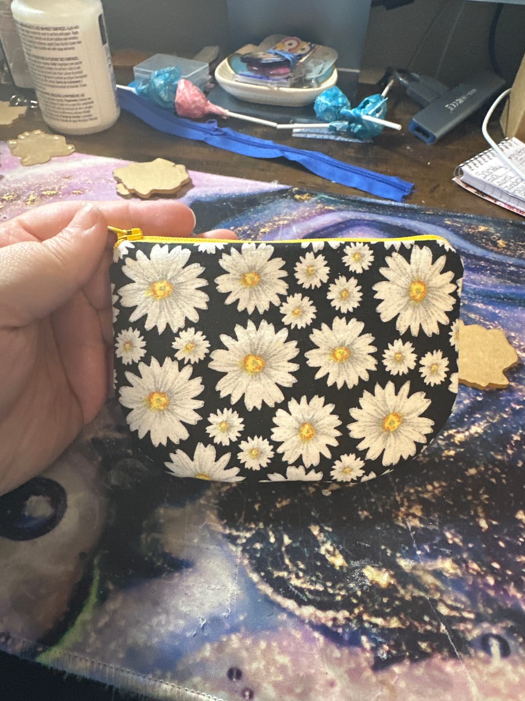 Customer photo review of Sakura Coin Pouch Pattern