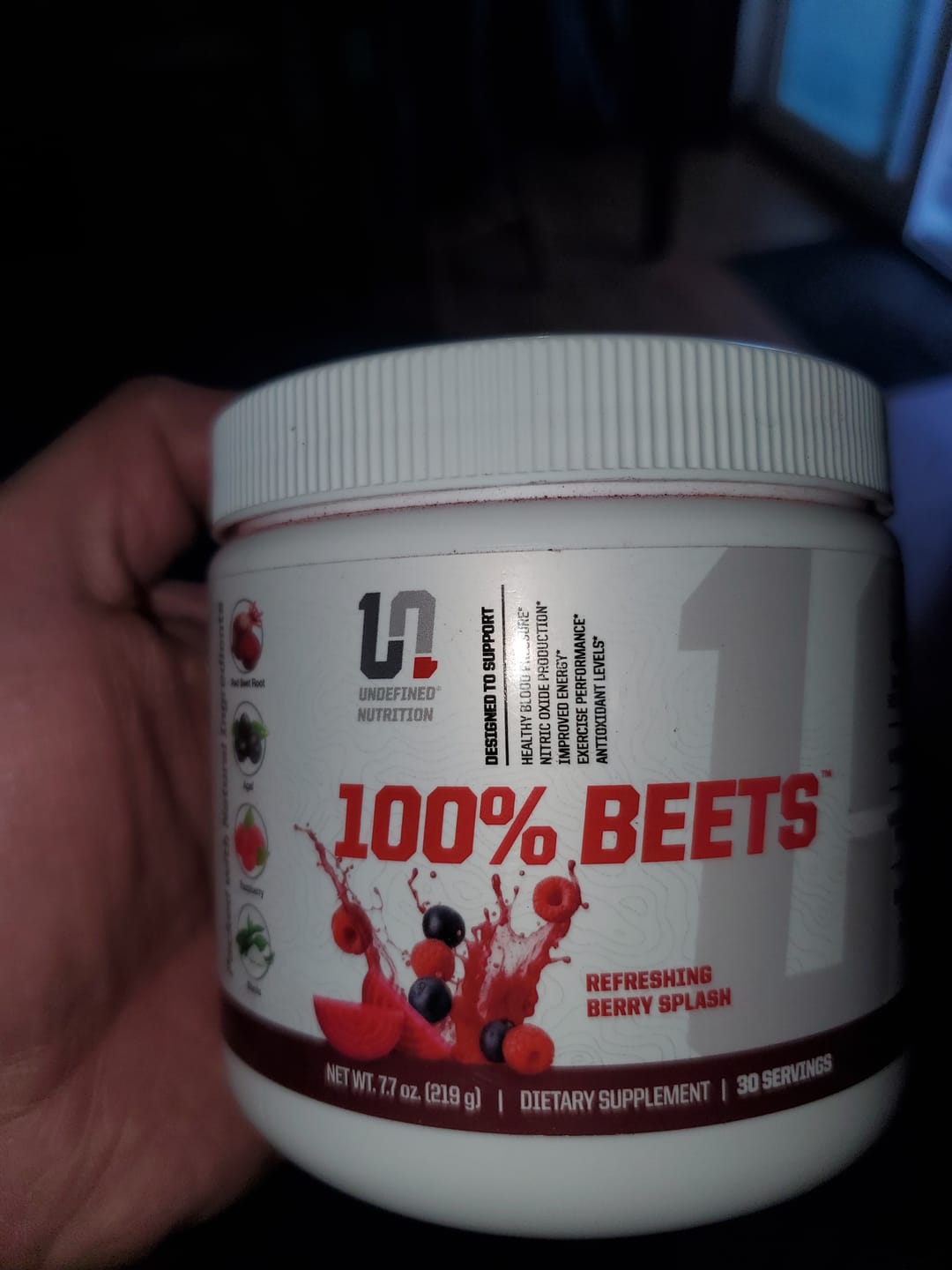 Customer photo review of NEW - Undefined Nutrition 100% BEETS Powder