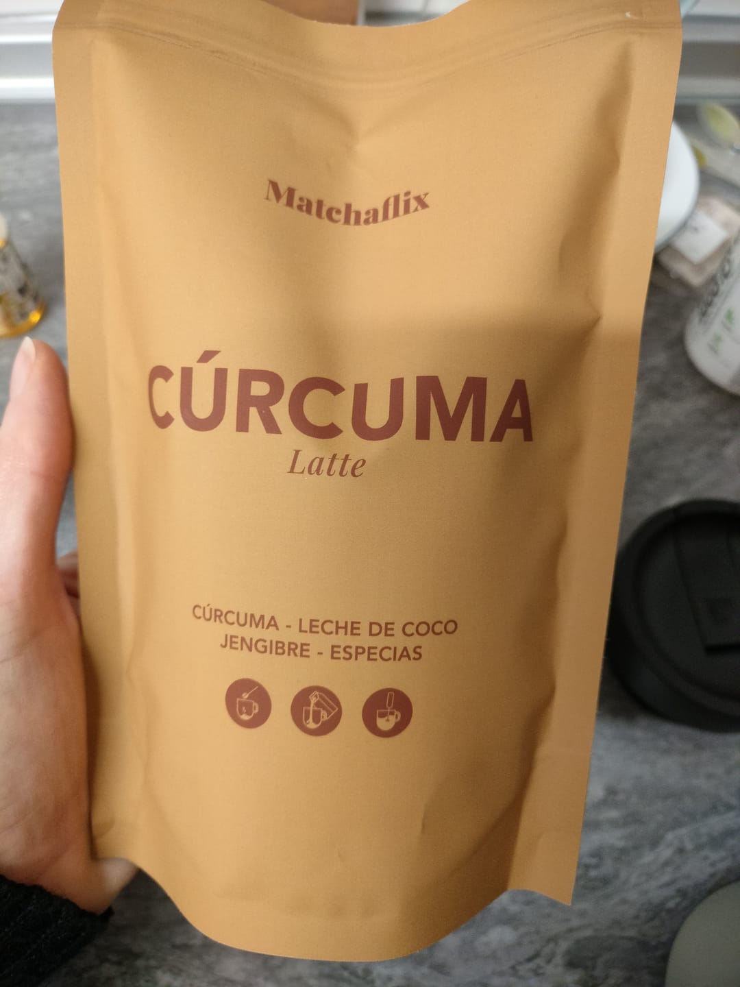 Customer photo review of Cúrcuma Latte