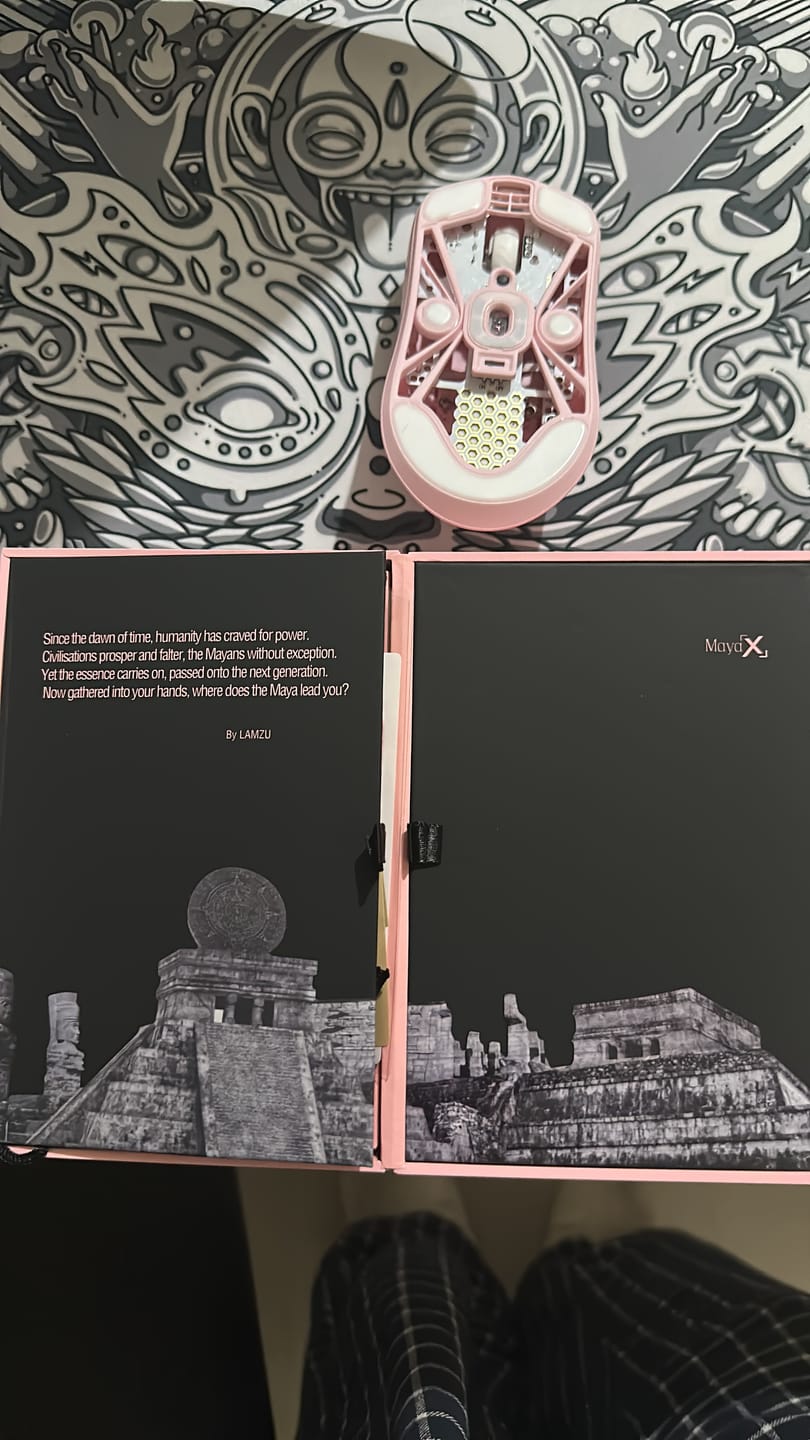Customer photo review of Lamzu Maya X Wireless Mouse