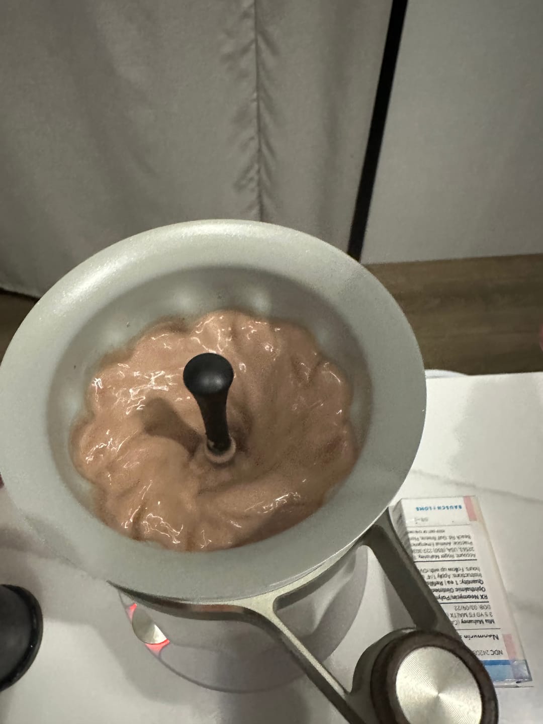 Customer photo review of Milky 50% Hot Chocolate