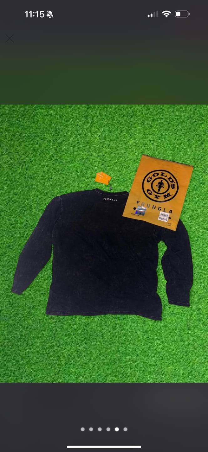 Customer photo review of 8047 - Gold's Gym Thermal Longsleeves