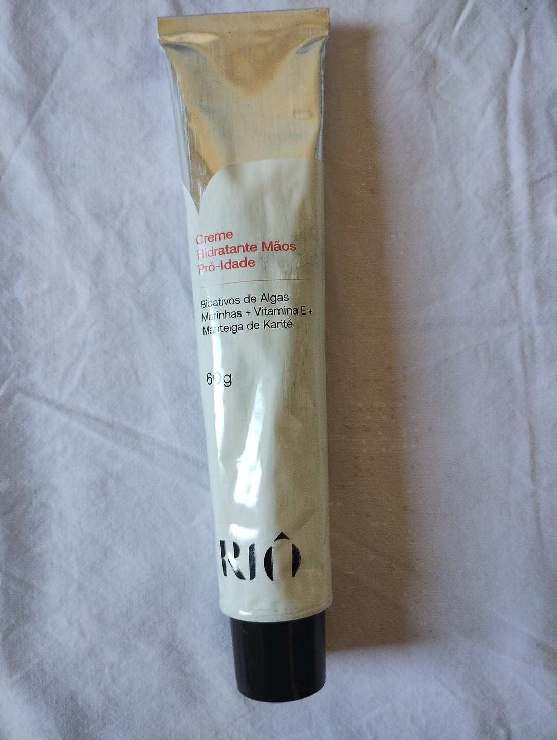 Customer photo review of Creme Hidratante Mãos Pró-Idade