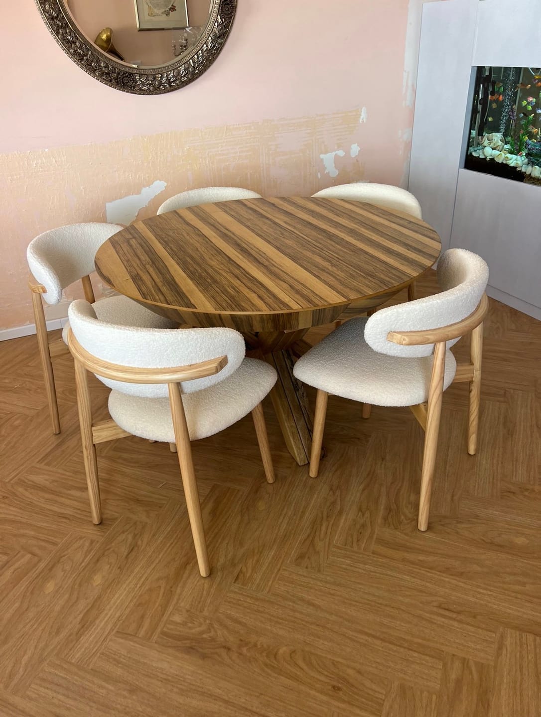 Customer photo review of שולחן פינת אוכל דגם פלורידה - Florida
