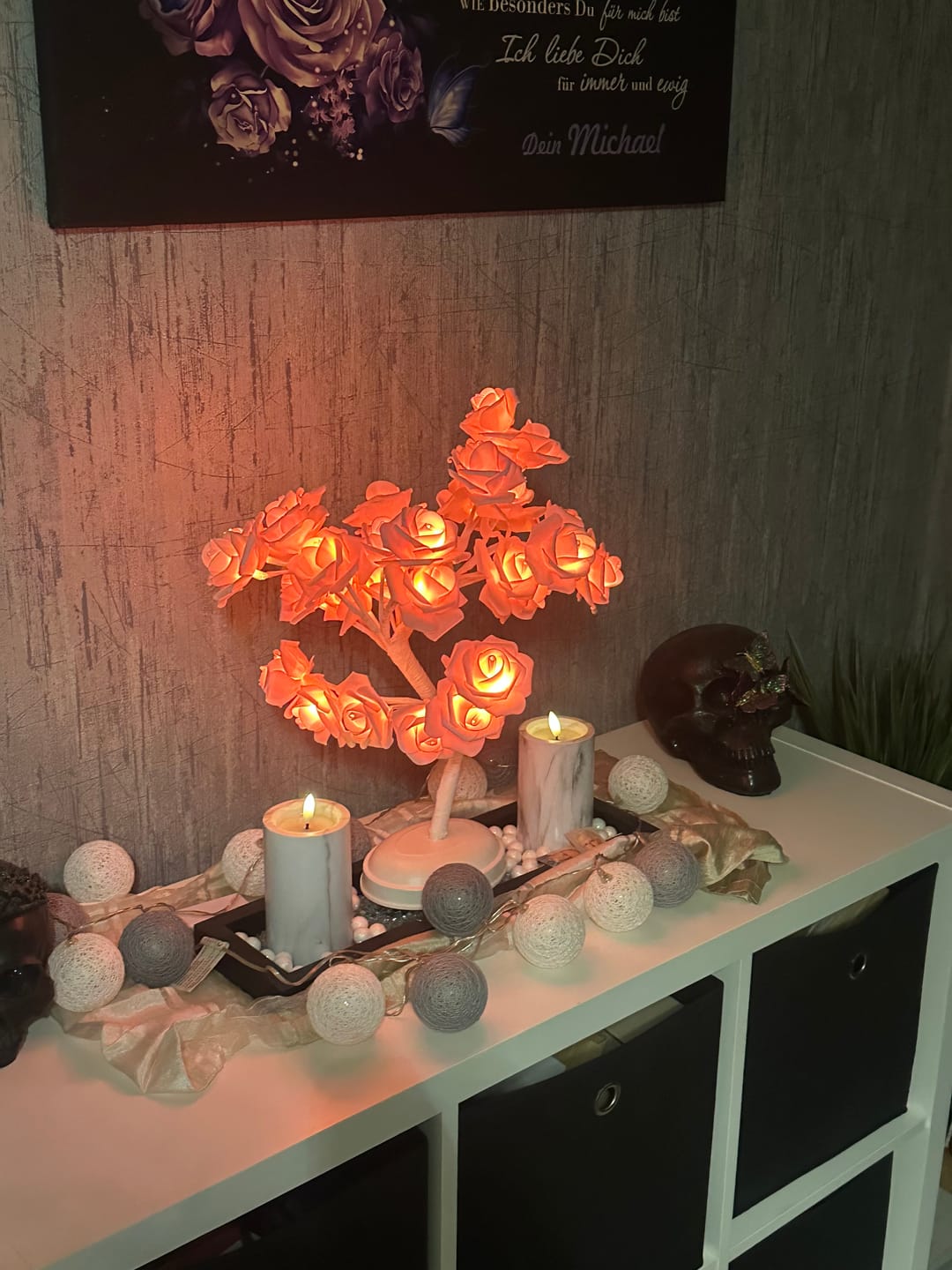 Customer photo review of Bäumlein® - mit 32 LED Rosen