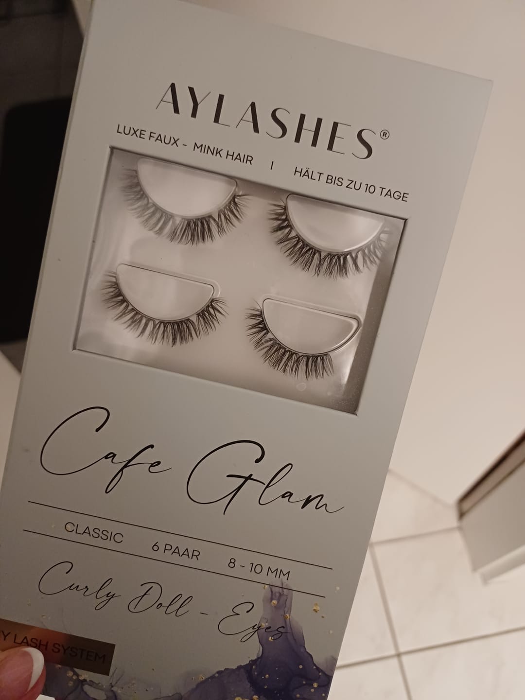 Customer photo review of CAFE GLAM MAXI (8mm-10mm)