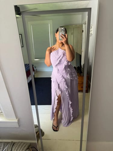 Customer photo review of Serelina Maxi Dress
