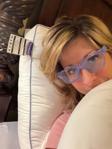Customer photo review of Cloud Cooling Pillow Case