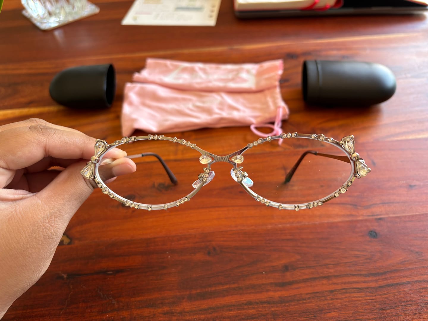 Customer photo review of Adela Eyeglasses
