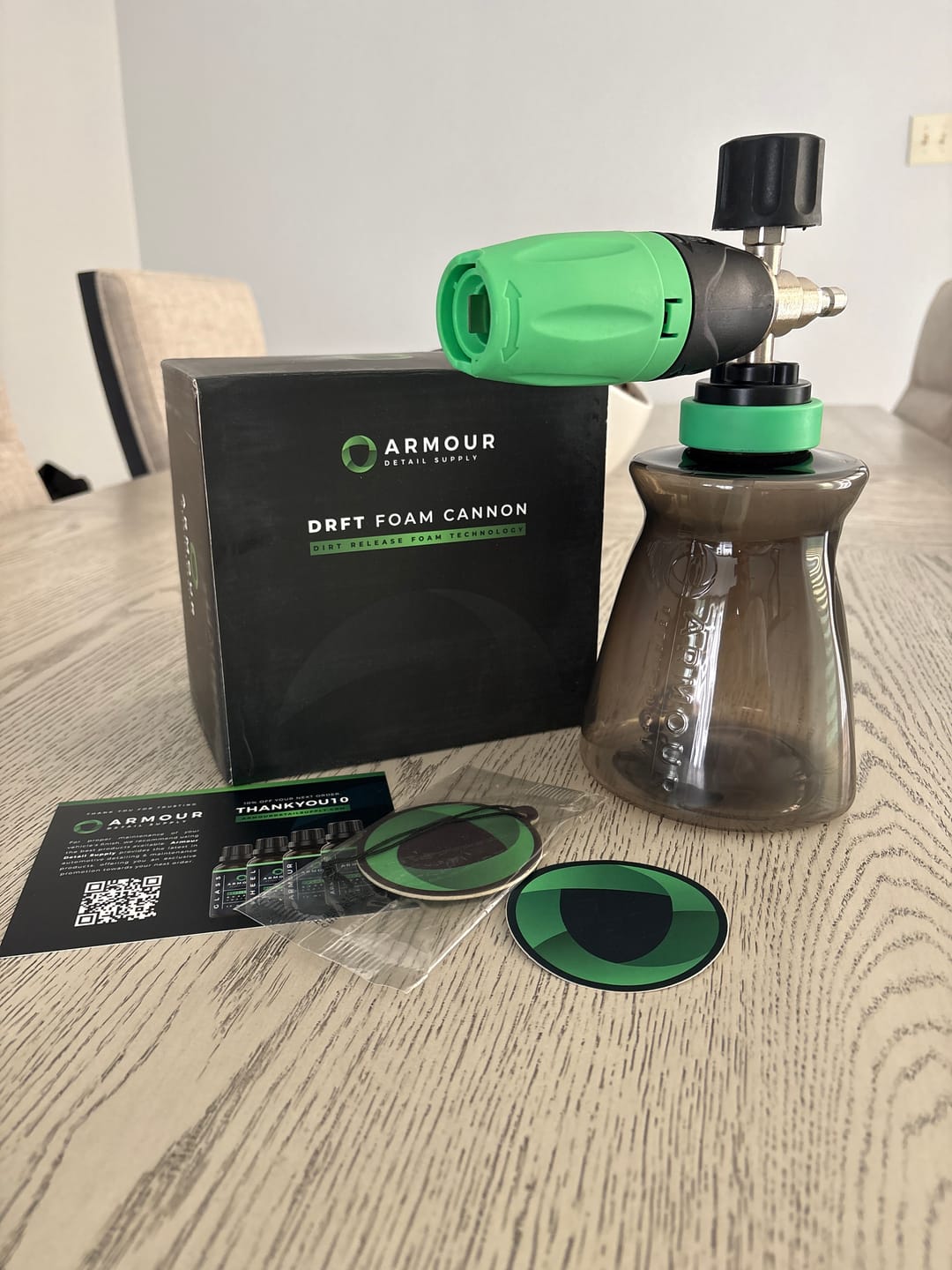 Customer photo review of Armour DRFT Foam Cannon