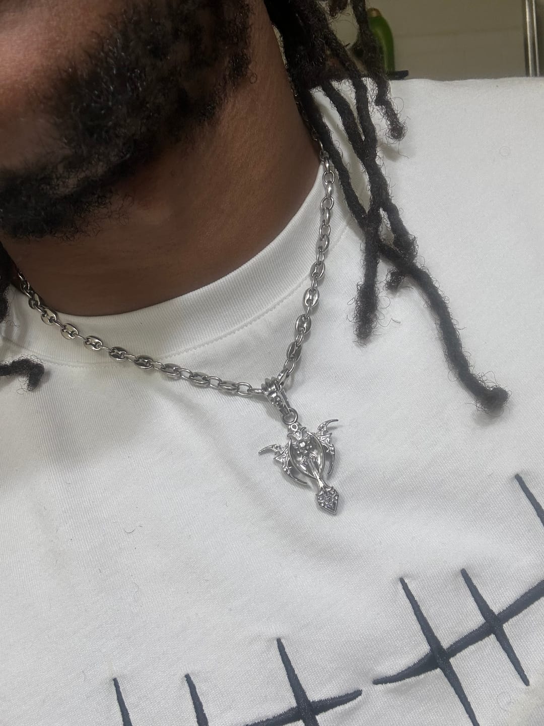 Customer photo review of 6MM MINI INFINITY CHAIN