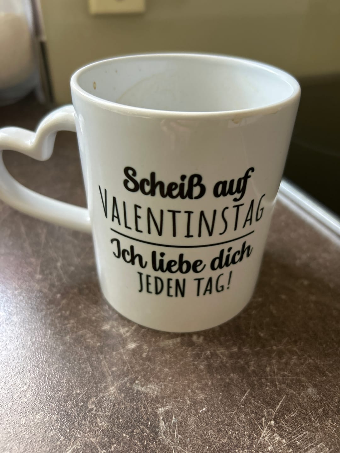 Customer photo review of Jeden Tag - Paar-Tasse