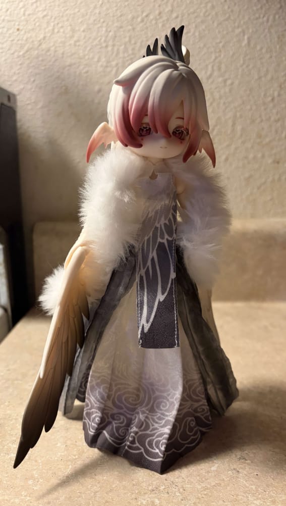 Customer photo review of Luluya Cloud Feather Pavilion Series Action Figure BJD Blind Box