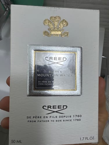 Customer photo review of CREED - SILVER MOUNTAIN WATER
