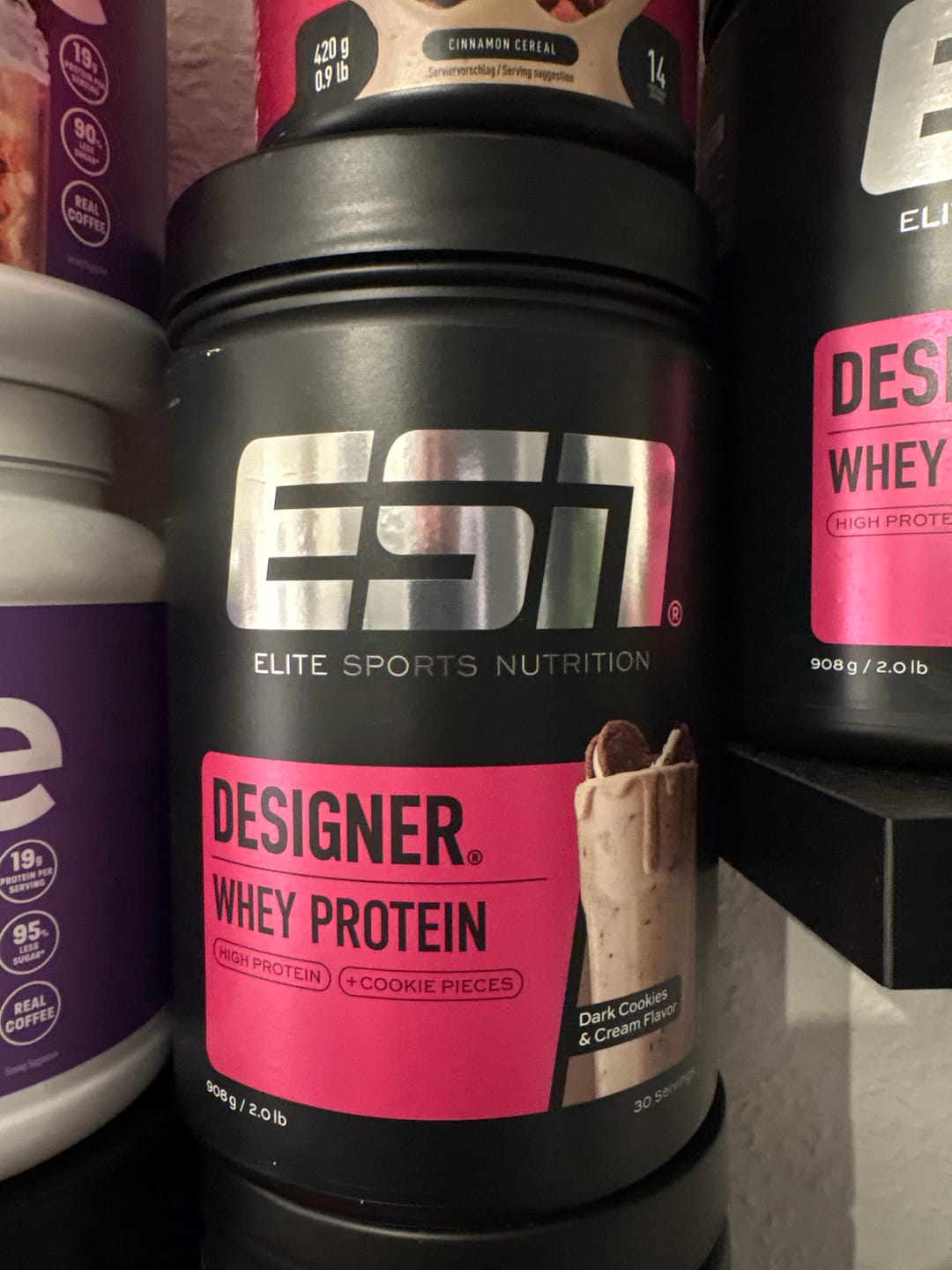 Customer photo review of ESN Designer Whey 908g
