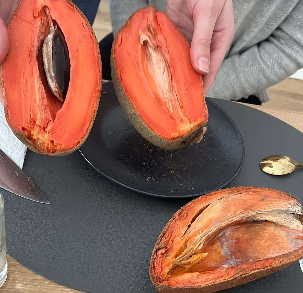 Customer photo review of Sapote Purple (Zapote Morado)