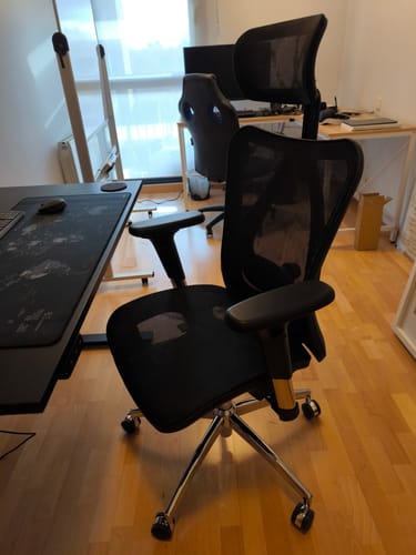 Customer photo review of Sihoo M57 Full Mesh Breathable Office Chair for Sedentary Lifestyle