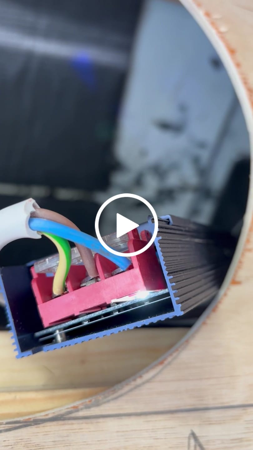 Customer video review of Wall Panel LED Lighting Strip Kit