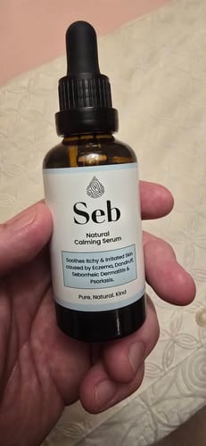 Customer photo review of Seb Natural Calming Serum