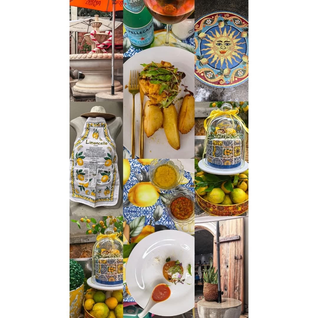 Customer photo review of Printed Mini Matt Mediterranean Lemons