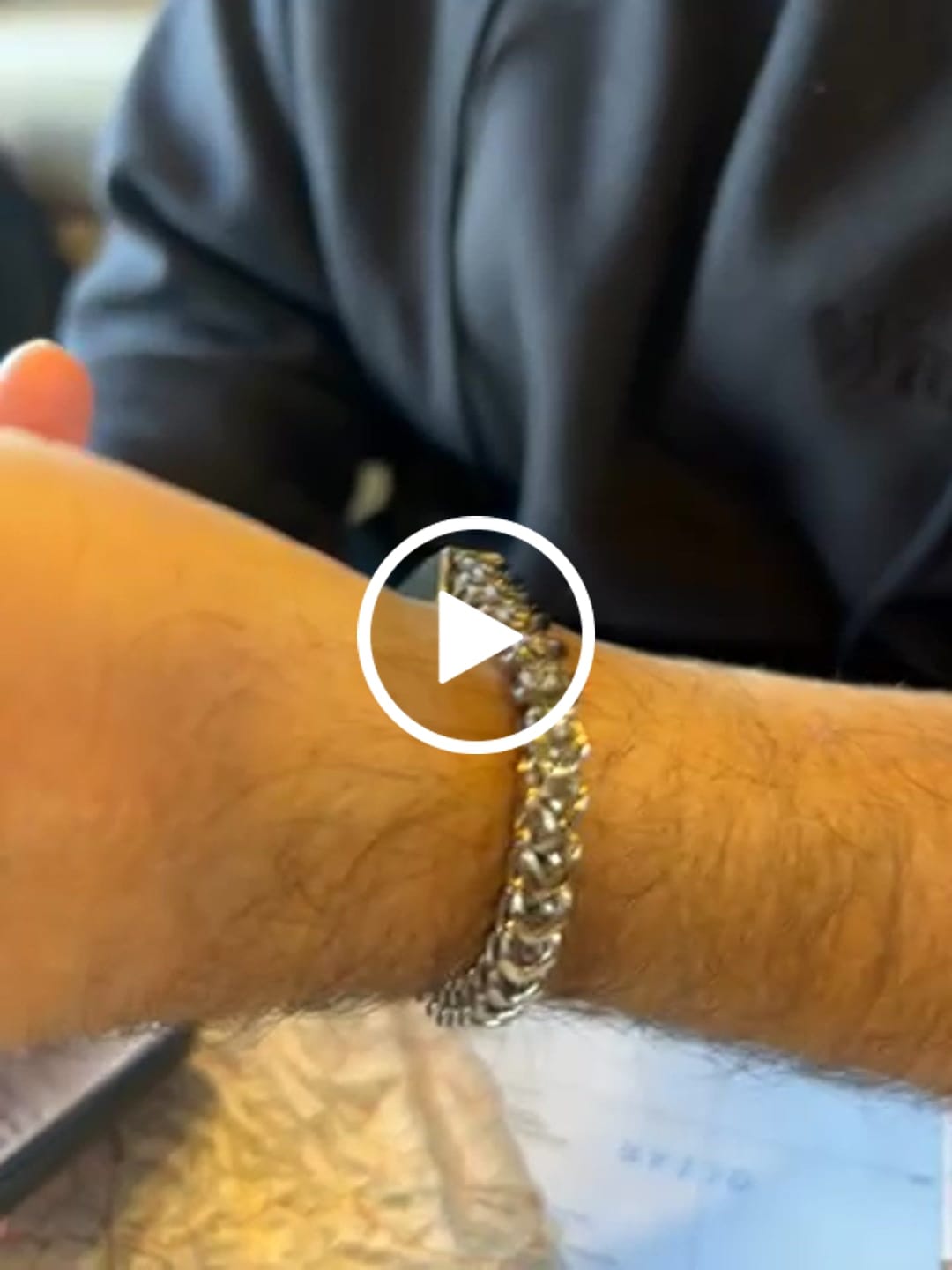 Customer video review of Franco Link Bracelet | 6MM