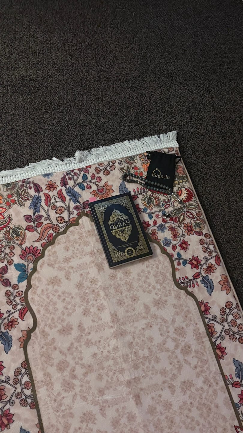 Customer photo review of Barakah Padded Prayer Mat