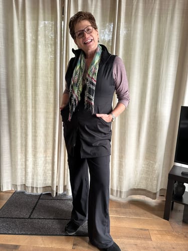 Customer photo review of Carefree Long Vest