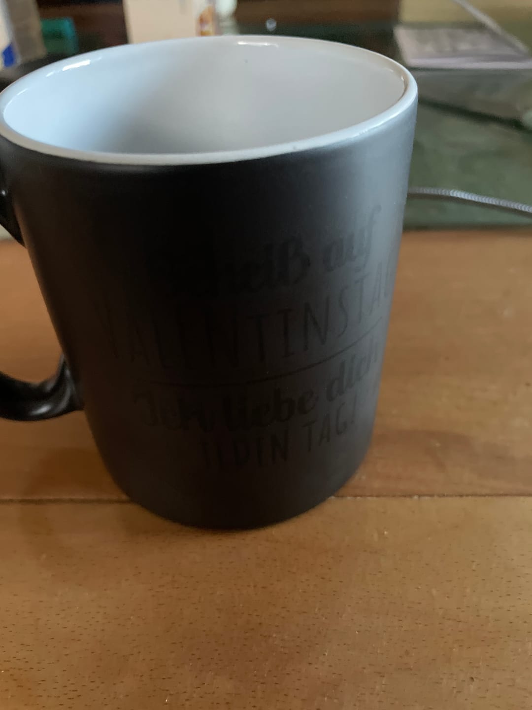 Customer photo review of Jeden Tag - Paar-Tasse