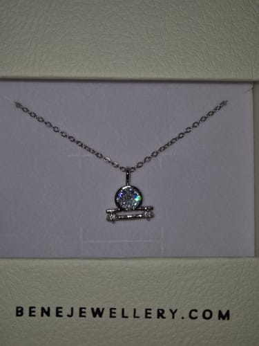 Customer photo review of Zodiac Necklace