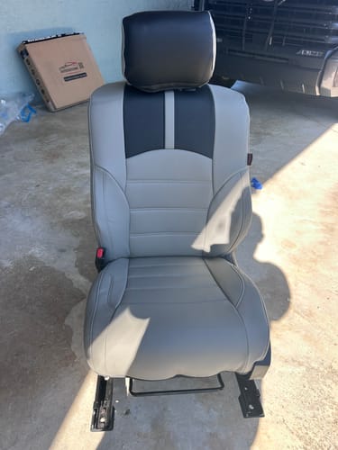 Customer photo review of Premium Custom-Fit Seat Covers