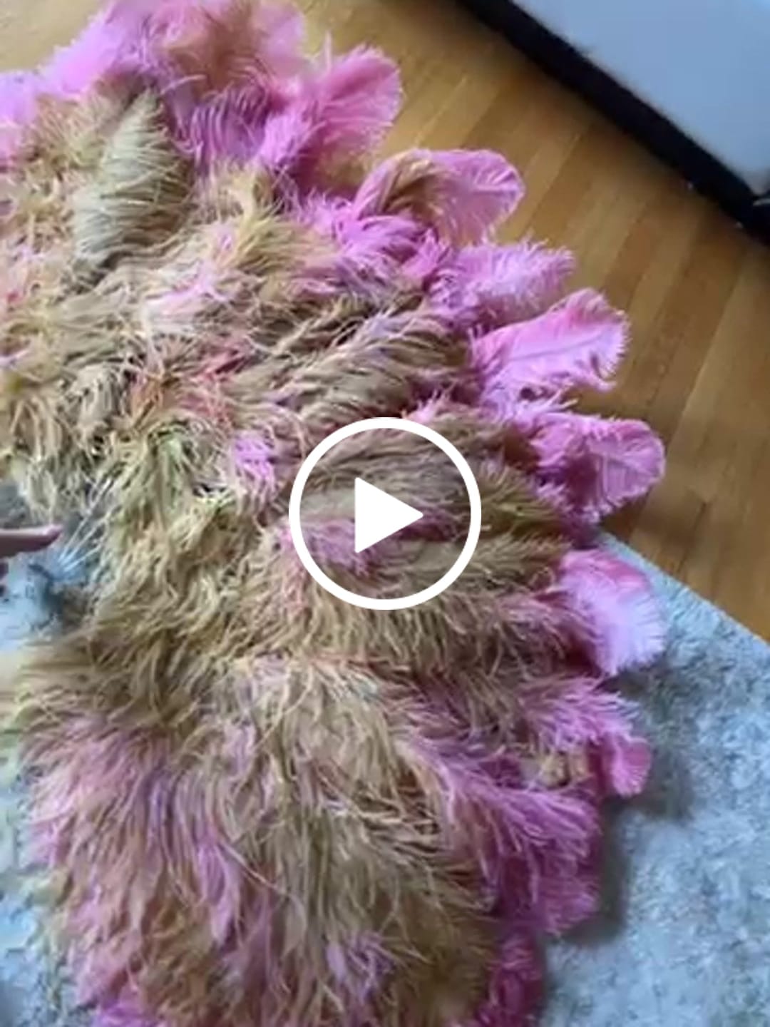 Customer video review of Romance Burlesque Fan - Double Layer