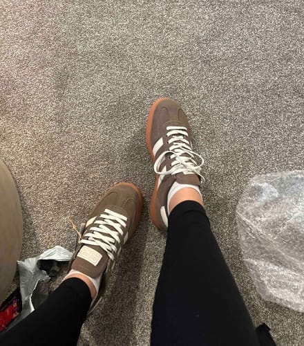 Customer photo review of Adidas Handball Spezial Earth Strata/Off White/Gum