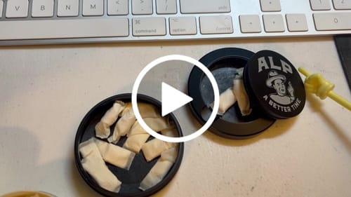 Customer video review of Chilled Mint Nicotine Pouches