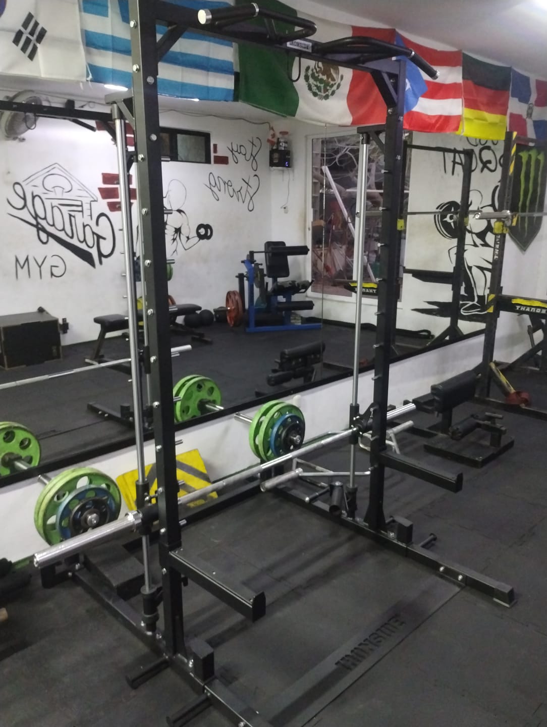 Customer photo review of Smith Half Rack Multifuncional IRONSIDE